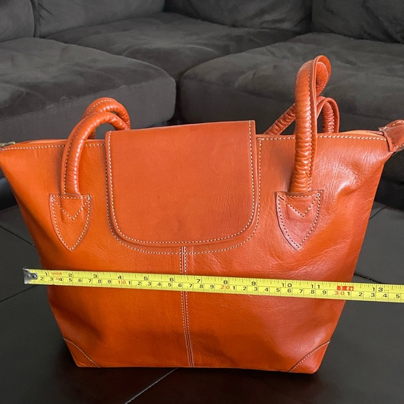 NWOT Leather handbag - Picture 4 of 6